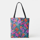 Botanische Levendige Tuin Tote Bag (Achterkant)