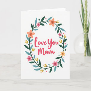 Botanische Liefde Voor Jou Moeder Kaart