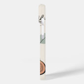 Botanische lijnen - Earth Leaf Art Phone Case (Achterkant / Links)