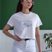 Botanische, lijnkunstvijg t-shirt