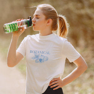 Botanische, lijnkunstvijg t-shirt