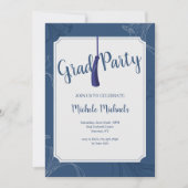 Botanische Lijst Afstuderen Invitation Kaart (Voorkant)