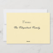  botanische lilies Floral Happy Easter Feestdagenkaart (Achterkant)