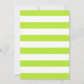 Botanische Limoen Citrus Zomer Verjaardagsfeest Kaart (Achterkant)