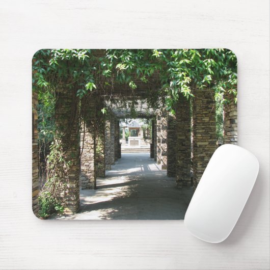 Botanische loopbrug muismat (Met muis)