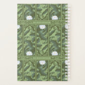 Botanische Lotus Panel Patroon - De Witte Lotus Planner (Achterkant)
