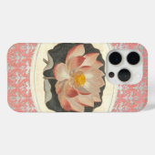  Botanische Lotusbloesem Elegante Yoga Case-Mate iPhone Case (Achterkant (horizontaal))