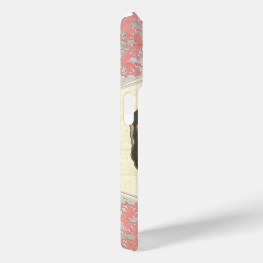  Botanische Lotusbloesem Elegante Yoga Case-Mate iPhone Case (Achterkant / Rechts)