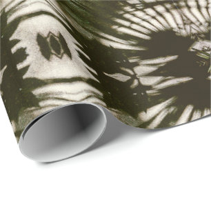 Botanische Luxe Palmblad legergroene ontwerper Cadeaupapier