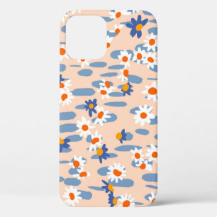 Botanische madeliefjes: naadloos patroon. Case-Mate iPhone case