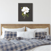 botanische Magnolia Grandiflora Canvas Afdruk (Insitu (Slaapkamer))