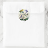 Botanische Magnolia Print - Sticker (Tas)