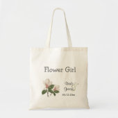  botanische magnoliumbloem tote bag (Voorkant)