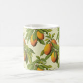 Botanische Mangopatroon Keramische Mok (Center)