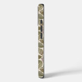 Botanische Mauve & Sage Leafy Case-Mate iPhone Case (Achterkant / Links)