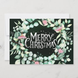 Botanische moderne Eucalyptusbonkerst in Griekenla Kaart