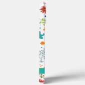 Botanische Moderne Witte Bloemen meisjesnaam Case-Mate iPhone Case (Achterkant / Rechts)