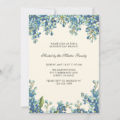 Botanische Moederdag Brunch Fotouitnodiging Kaart (Voorkant)