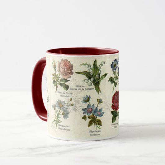  botanische Mok (Voorkant links)