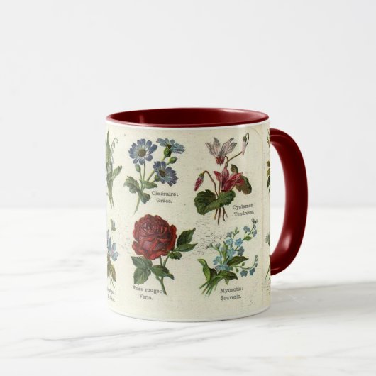  botanische Mok (Voorkant rechts)