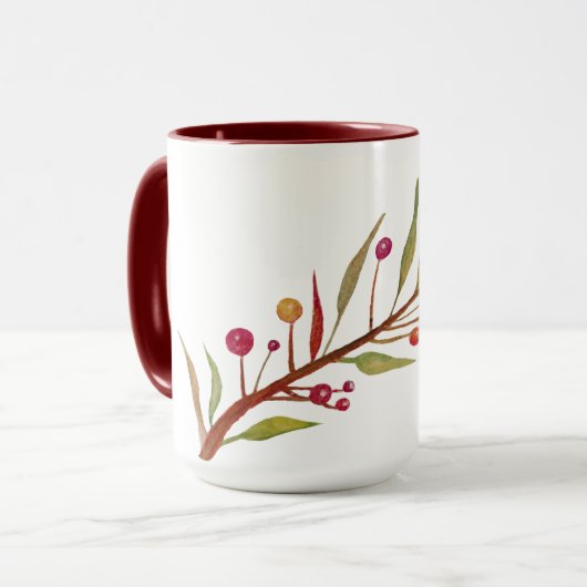 Botanische Mok in het najaar (Voorkant links)