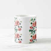 botanische mok, keramische mok, koffiekopje, koffiemok (Center)