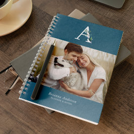 Botanische monogram Galerij met 4 foto's Notitieboek