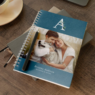 Botanische monogram Galerij met 4 foto's Notitieboek