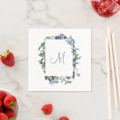 Botanische monogram servet (Insitu)