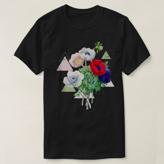  botanische, mooie ventilatorkracht t-shirt (Design voorkant)