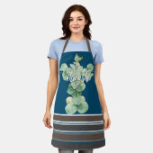 Botanische motivatie Waterverf prijsopgave Schort (Gedragen)