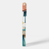 Botanische Mushroom Hoesje-Mate iPhone Case (Achterkant / Rechts)