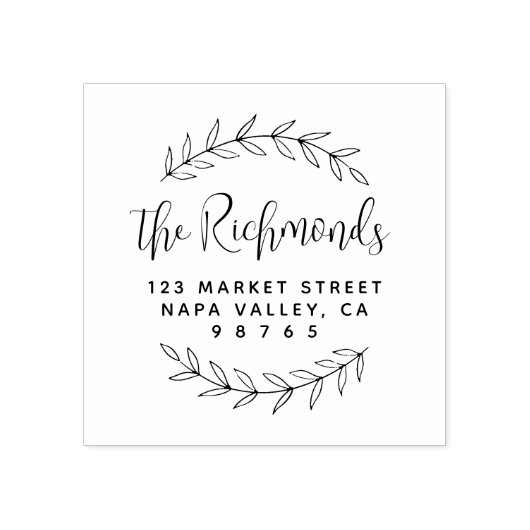 Botanische naam van het Adres van de Terugkeer het Rubberstempel (Afrduk)