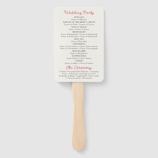 Botanische narcissen Daisy pioenroos bloemen bruil Handwaaier (Achterkant)