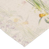 Botanische Narcissus Daffodil Flowers Table Runner Korte Tafelloper (Hoek)