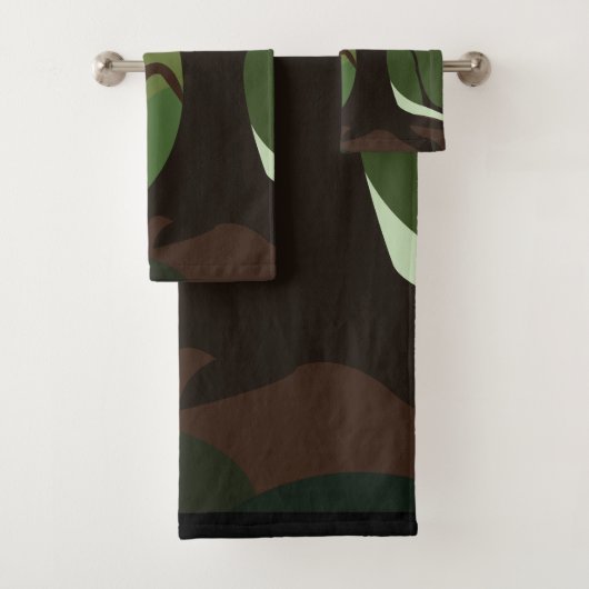 Botanische Natuur Bomen Bad Handdoek (Insitu)