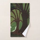 Botanische Natuur Bomen Bad Handdoek (Handdoek)