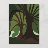 Botanische Natuur Bomen Briefkaart (Voorkant)