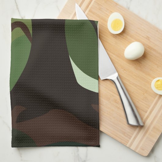 Botanische Natuur Bomen Theedoek (Quarter Fold)