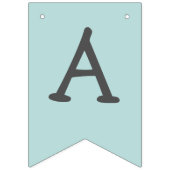 Botanische Natuur Happy Birthday Bunting Flags Vlaggetjes (Derde vlag)