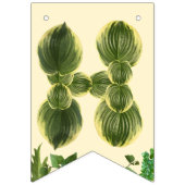 Botanische Natuur Happy Birthday Vlaggetjes (Tweede vlag)