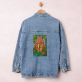 Botanische natuur kunst denim jacket (Hangar)