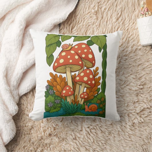 Botanische natuur kunst kussen (Deken)