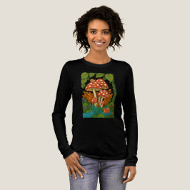 Botanische natuur kunst Tri-Blend shirt