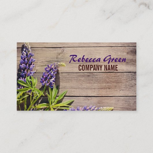 botanische natuur tuinbouw bloemist Tuinman Visitekaartje (Voorkant)