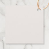 Botanische neutrale bruiloft dank u kaart bedankjes labels (Achterkant)