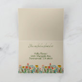 Botanische Nieuwe Home Aankondiging (Binnen)