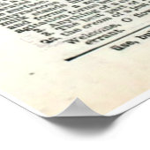  Botanische Octopus Art Dictionary Pagina Poster (Hoek)