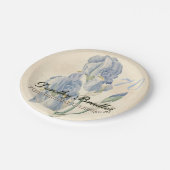 botanische olies 70e verjaardag PP Papieren Bordje (Gekanteld)