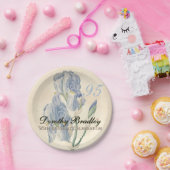  botanische olies 95e verjaardag PP Papieren Bordje (Feest)